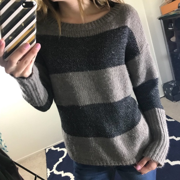 LOFT Sweaters - Ann Taylor LOFT Striped Sweater